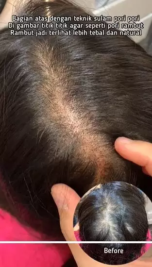 Perubahan cewek rambut super tipis usai di styling hasilnya bak pakai wig TikTok Perubahan cewek rambut super tipis usai di styling hasilnya bak pakai wig TikTok