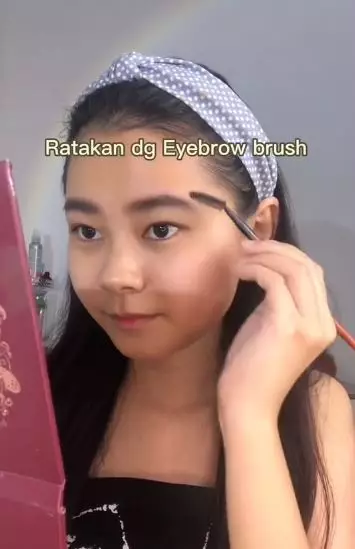 Cara bikin alis sat-set cuma perlu 10 detik TikTok