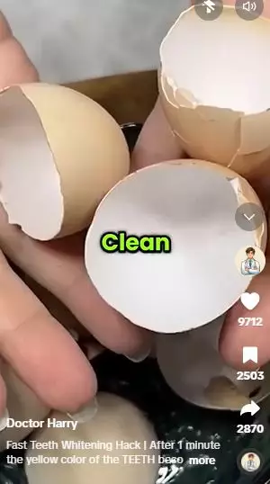 Cangkang telur dicampur 2 bahan dapur efektif bersihkan noda kuning pada gigi Berbagai sumber