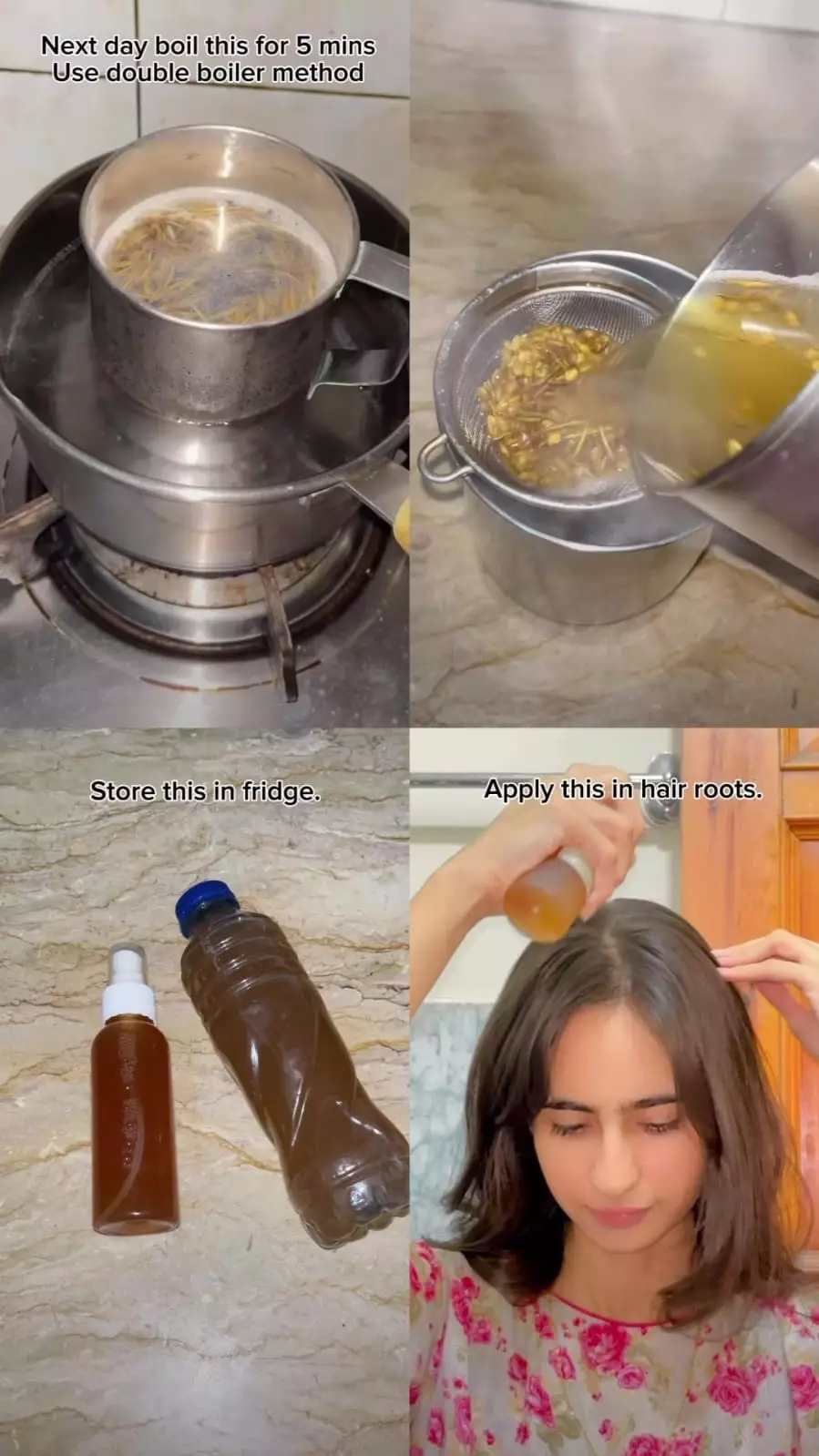 hentikan rambut yang rontok parah © Instagram