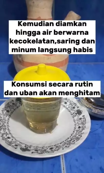 Bikin minuman pencegah uban prematur Berbagai sumber Bikin minuman pencegah uban prematur Berbagai sumber
