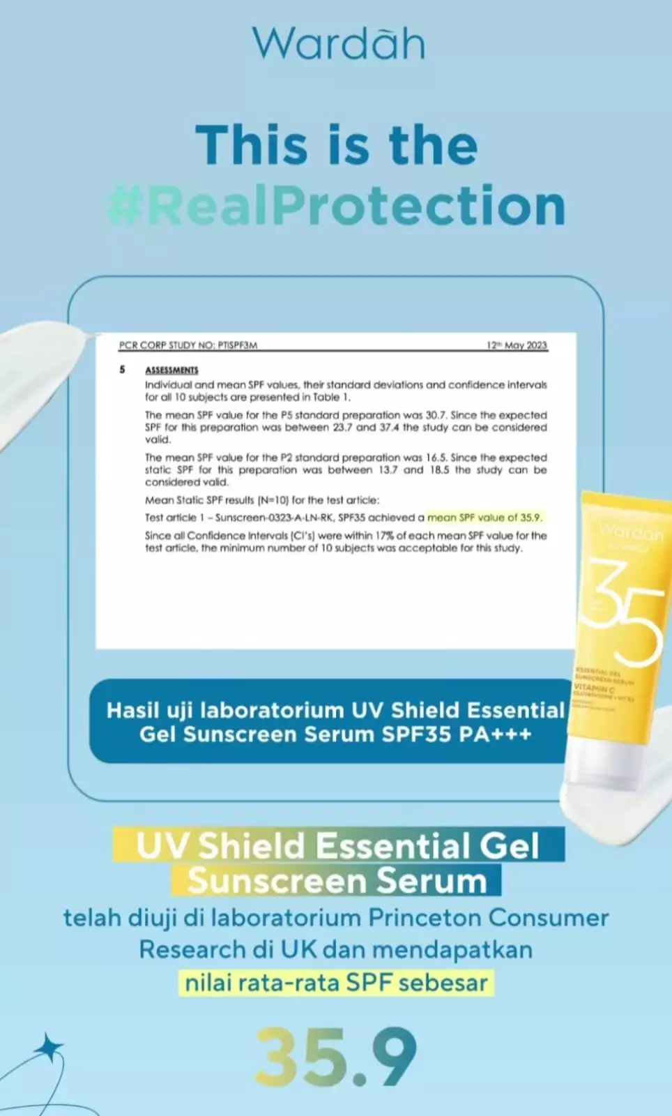 7 sunscreen dengan nilai proteksi SPF terverifikasi © Instagram