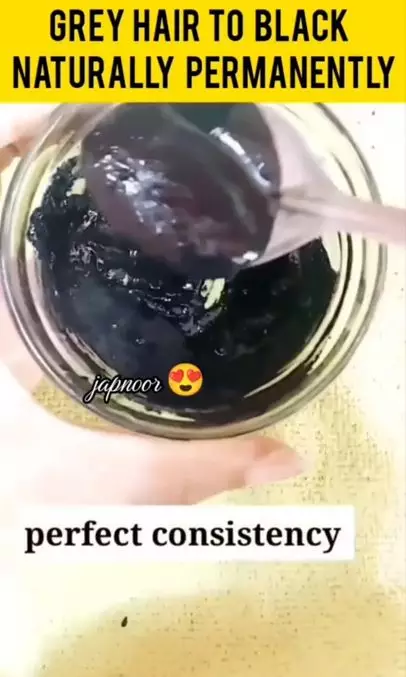 Bikin uban jadi hitam kembali  Berbagai sumber