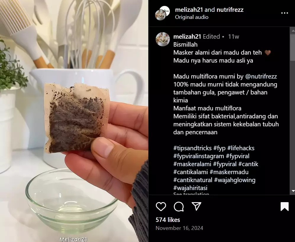 Cara mengatasi iritasi dan kemerahan di wajah © Instagram