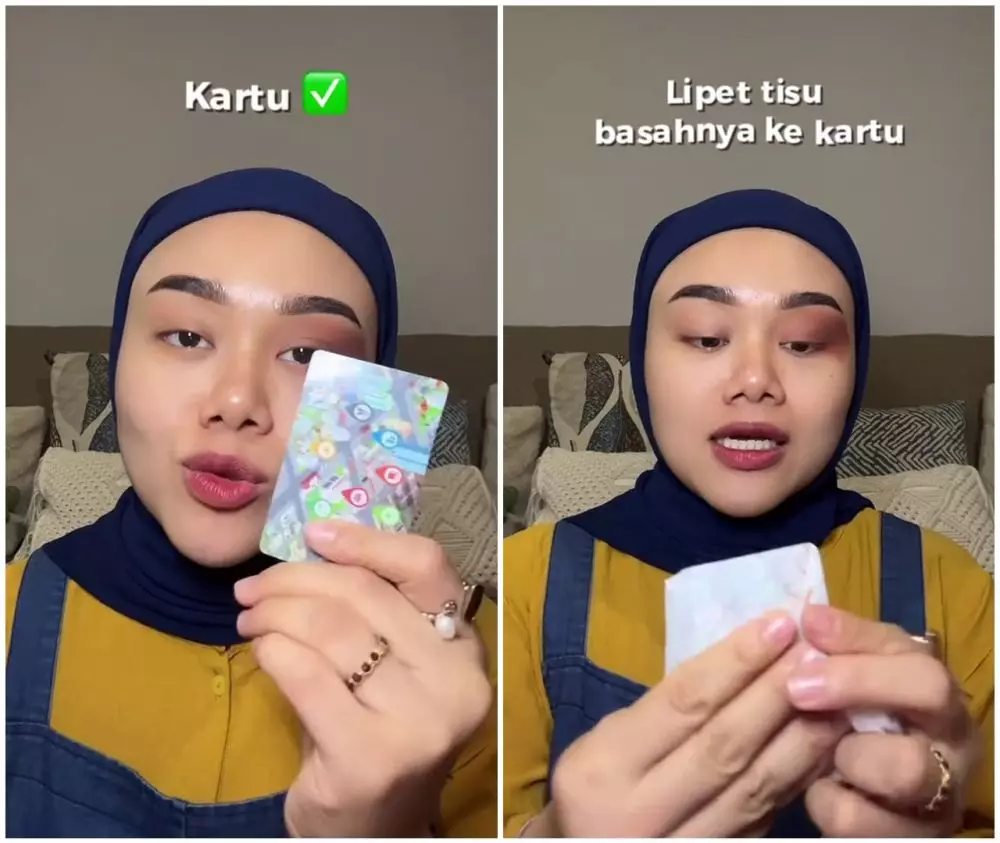 Trik perbaiki eyeshadow ngeblok © TikTok Trik perbaiki eyeshadow ngeblok © TikTok