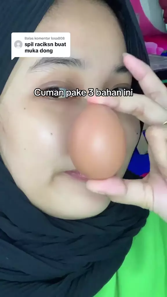 cara bikin wajah mulus tanpa pori-pori © TikTok