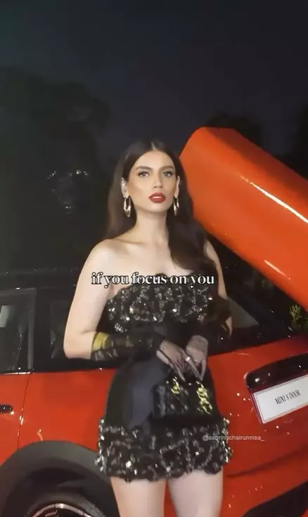 potret Sabrina Chairunnisa pakai makeup bold © Instagram