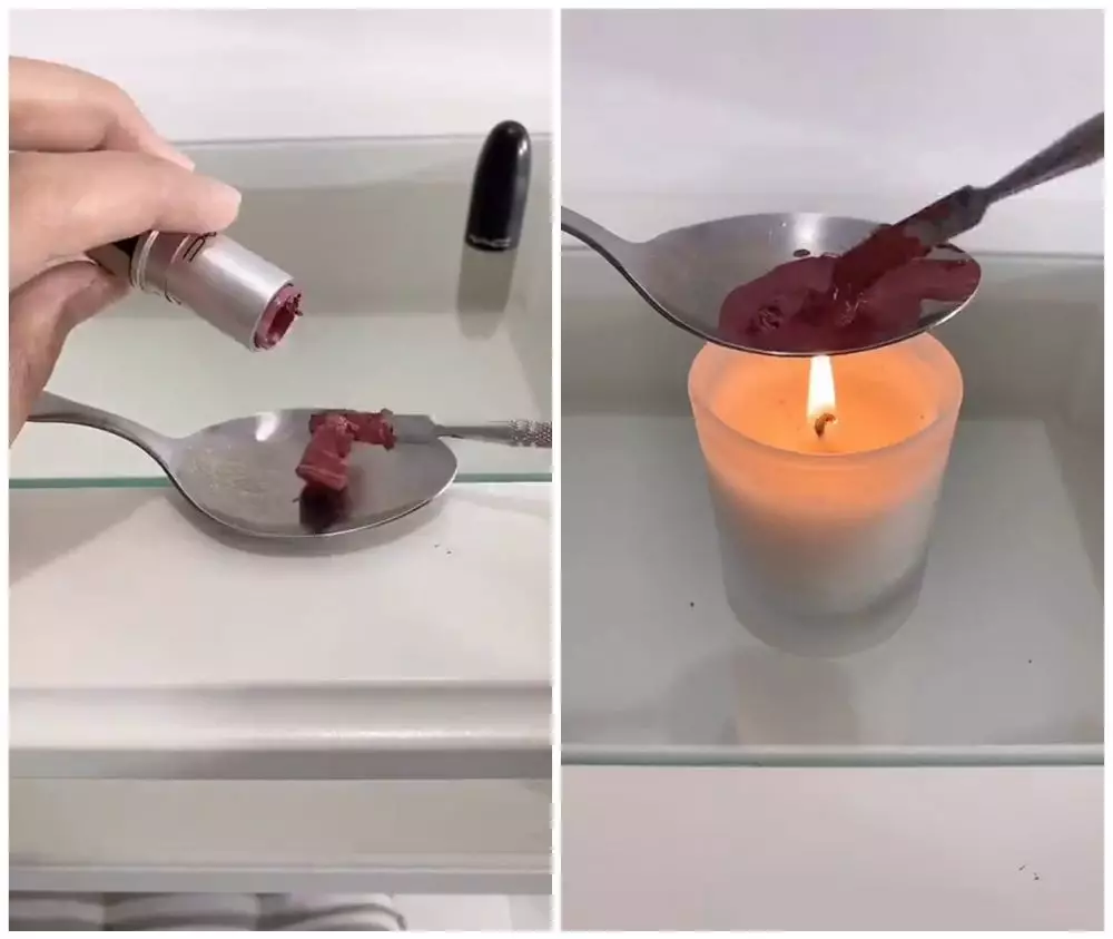 trik mengatasi lipstik habis agar bisa dipakai © Instagram trik mengatasi lipstik habis agar bisa dipakai © Instagram