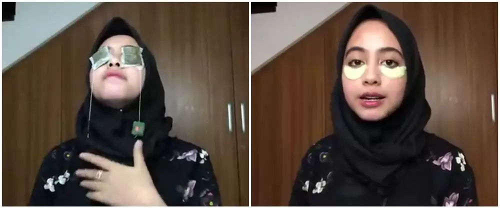 Cara mudah dan alami menghilangkan mata panda © YouTube Cara mudah dan alami menghilangkan mata panda © YouTube