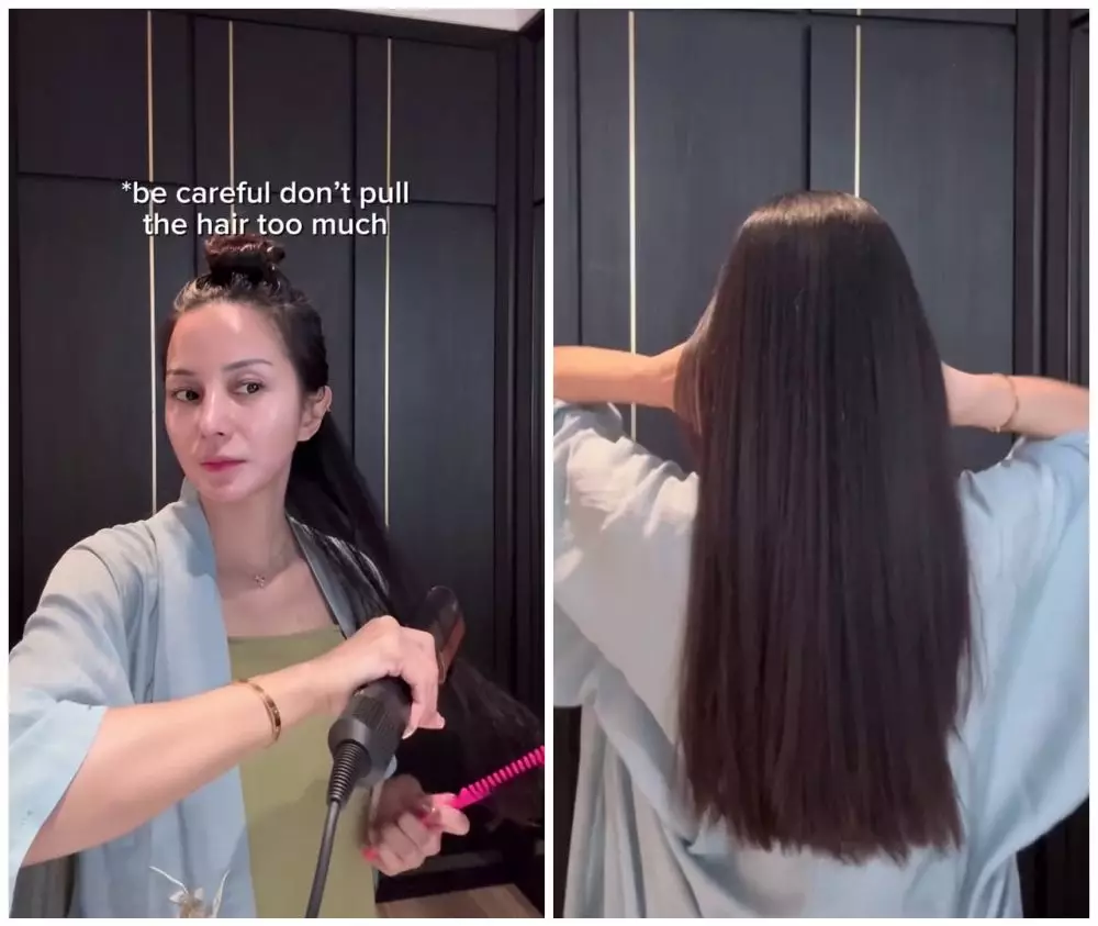 rahasia rambut panjang Kirana Larasati © Instagram rahasia rambut panjang Kirana Larasati © Instagram