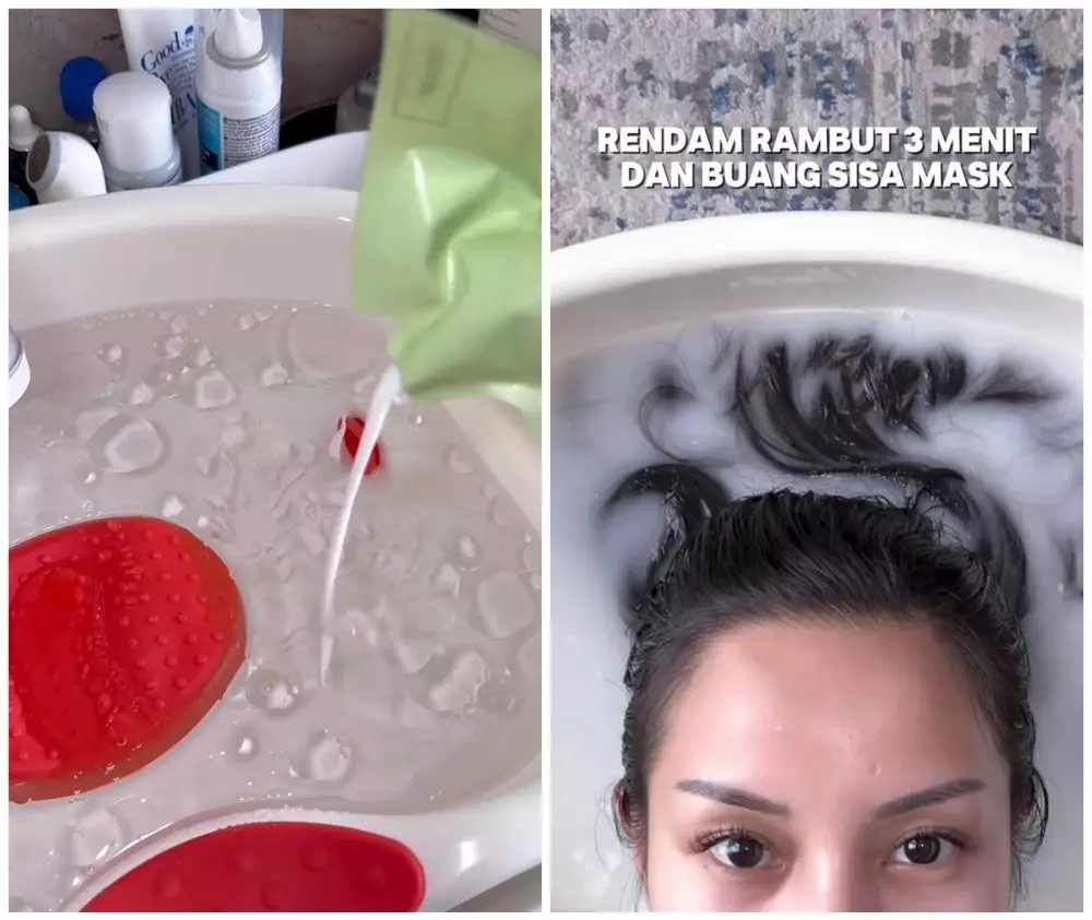 rahasia rambut panjang Kirana Larasati © Instagram rahasia rambut panjang Kirana Larasati © Instagram