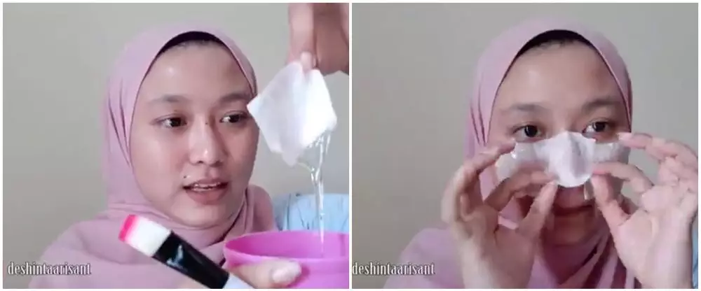 mengecilkan pori-pori wajah secara alami © YouTube mengecilkan pori-pori wajah secara alami © YouTube