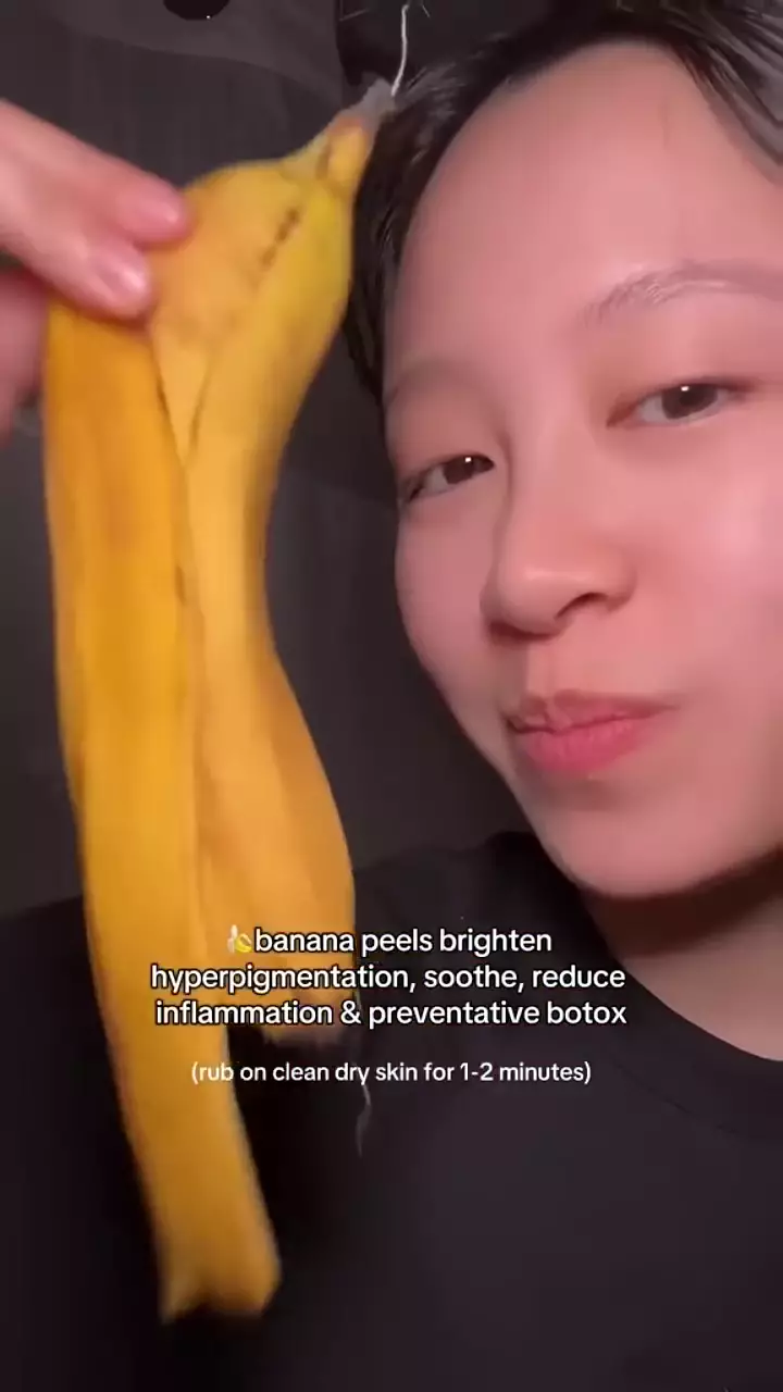 kulit pisang untuk skincare © YouTube