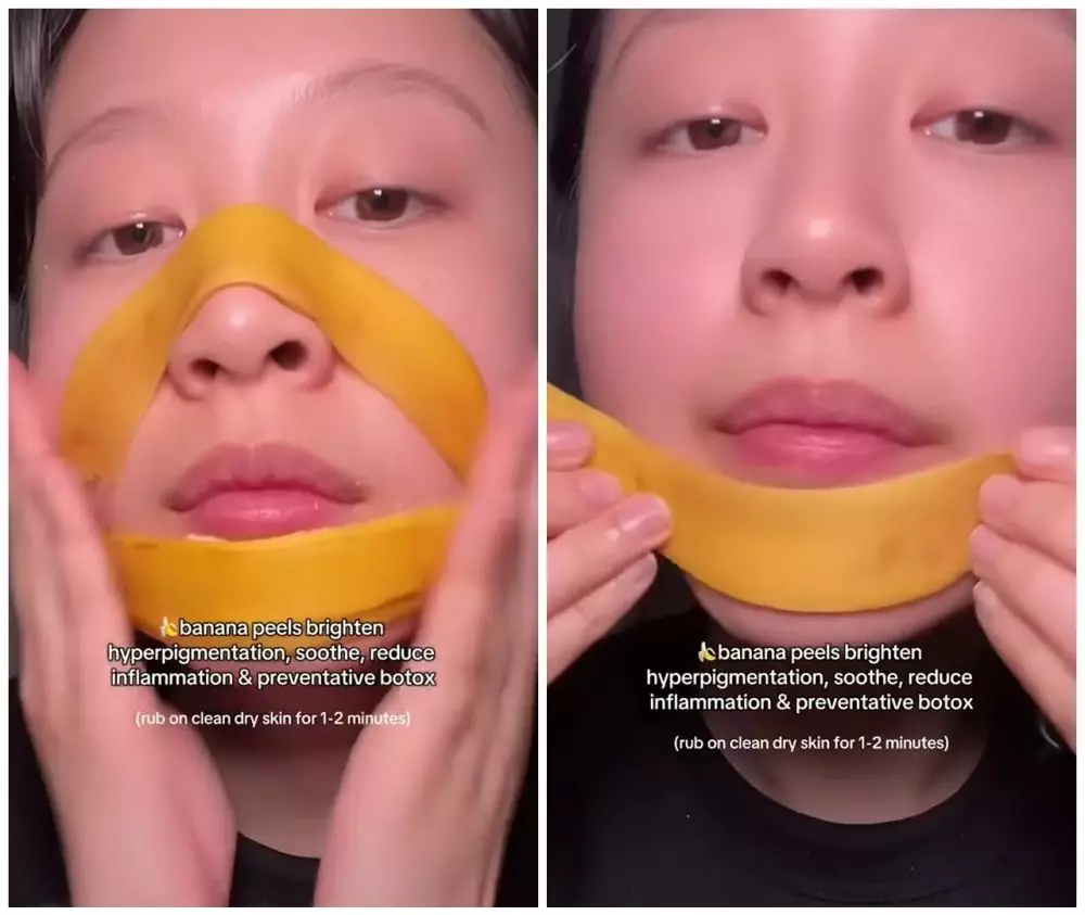 kulit pisang untuk skincare © YouTube