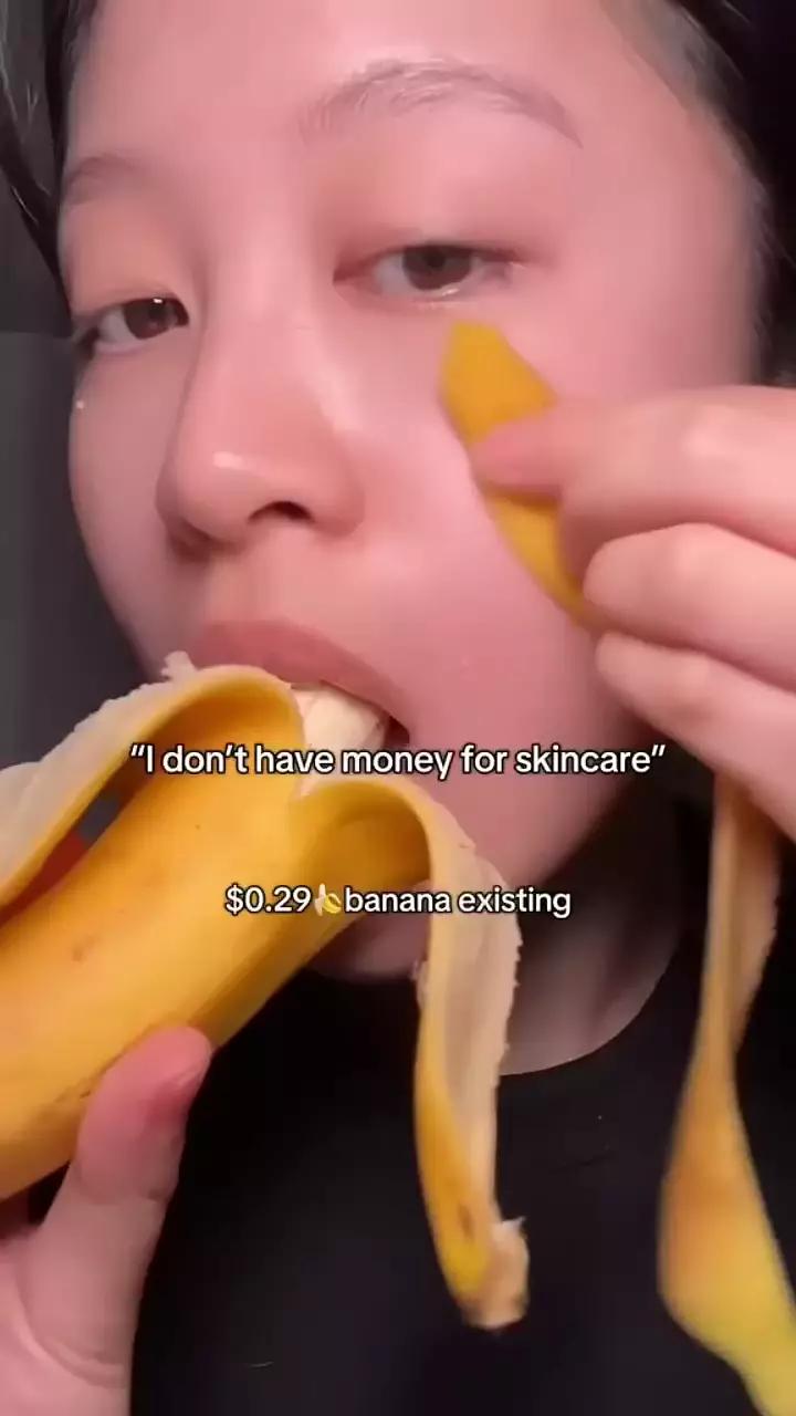 kulit pisang untuk skincare © YouTube