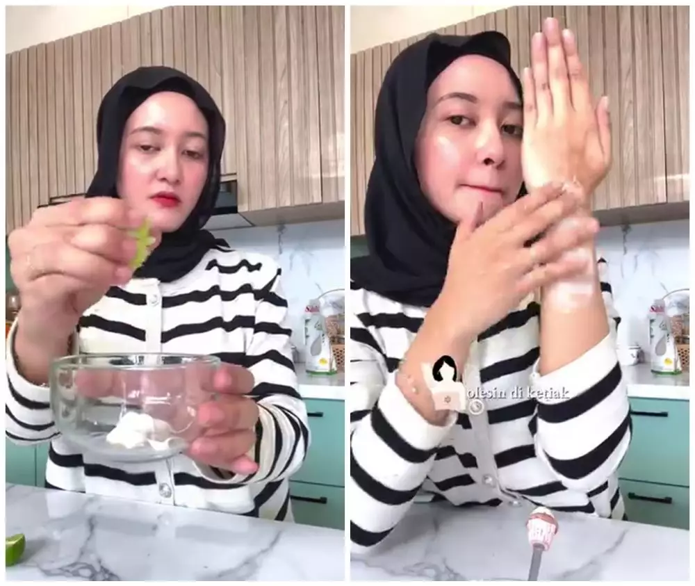 Cara ampuh mencerahkan ketiak gelap © Instagram