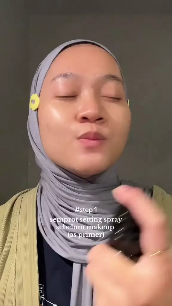 trik agar complexion tahan lama seharian © TikTok trik agar complexion tahan lama seharian © TikTok
