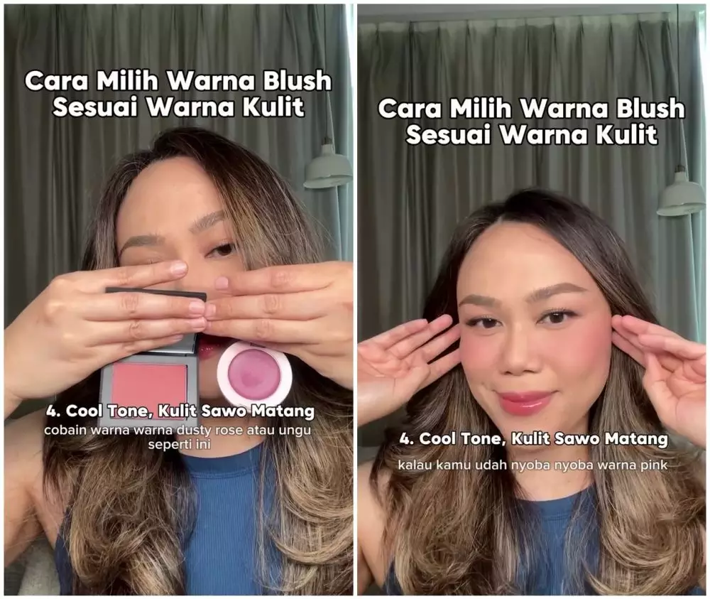 cara memilih blush on sesuai warna kulit © Instagram cara memilih blush on sesuai warna kulit © Instagram