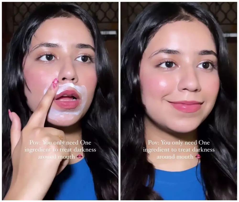 cara mencerahkan area bibir © Instagram