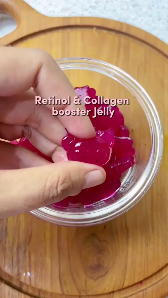 cara bikin retinol dan collagen booster jelly © TikTok