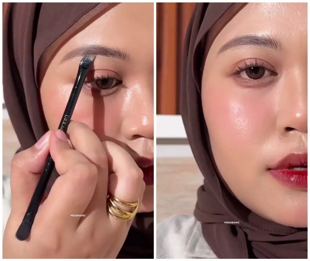 Trik bikin alis serat  © Instagram Trik bikin alis serat  © Instagram