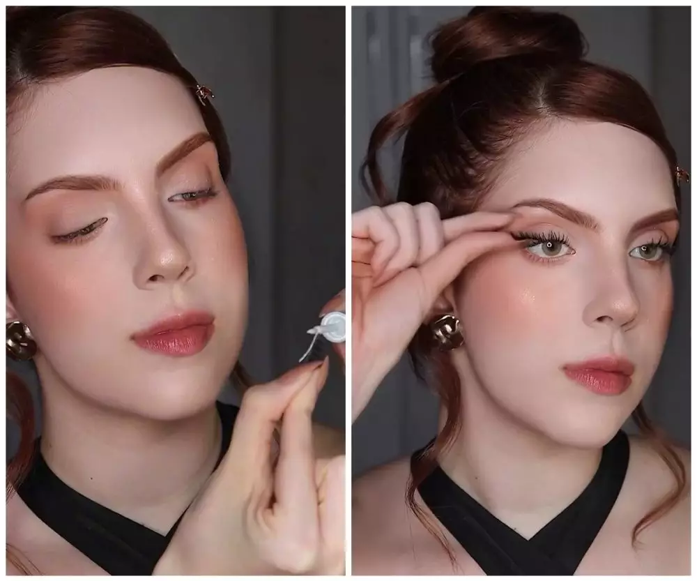 cara baru pakai fake eyelash © Instagram cara baru pakai fake eyelash © Instagram