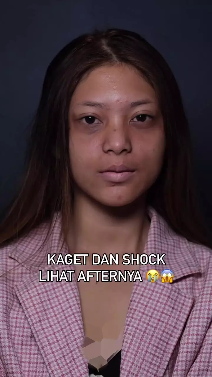 cewek bibir pucat usai dirias © Instagram 