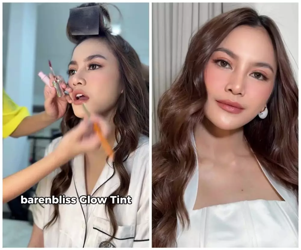tutorial makeup Mahalini © Instagram 