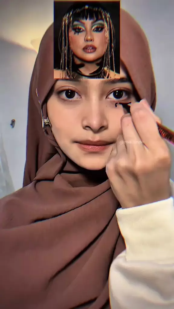 cewek polos jajal Egypt trend © TikTok