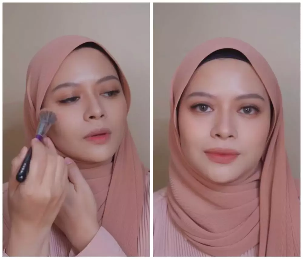 Cara baru pakai blush on © Instagram
