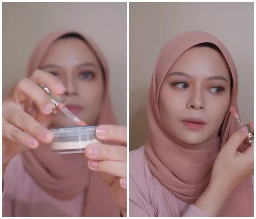 Cara baru pakai blush on © Instagram