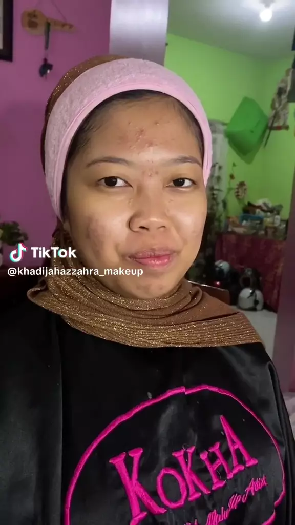 barbie look dengan paes Jawa © TikTok