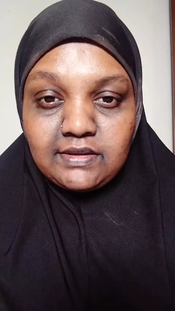 cewek tan skin dandan Arabian look © TikTok