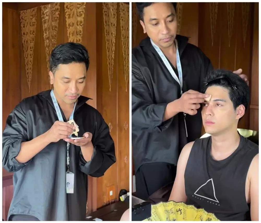 MUA ini bongkar foundation Maxime Bouttier © TikTok