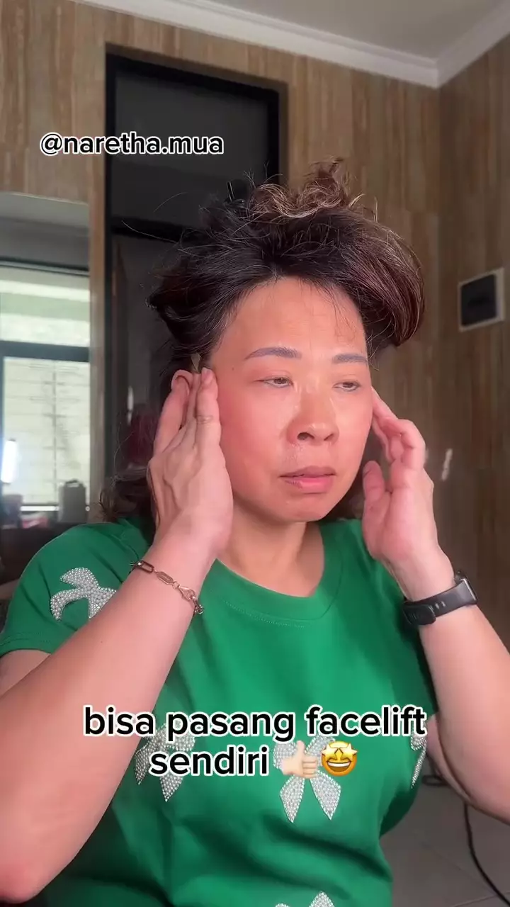 transformasi emak-emak dandan © Instagram transformasi emak-emak dandan © Instagram