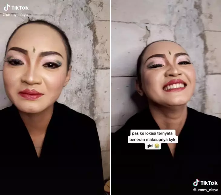 makeup gagal pengantin © TikTok