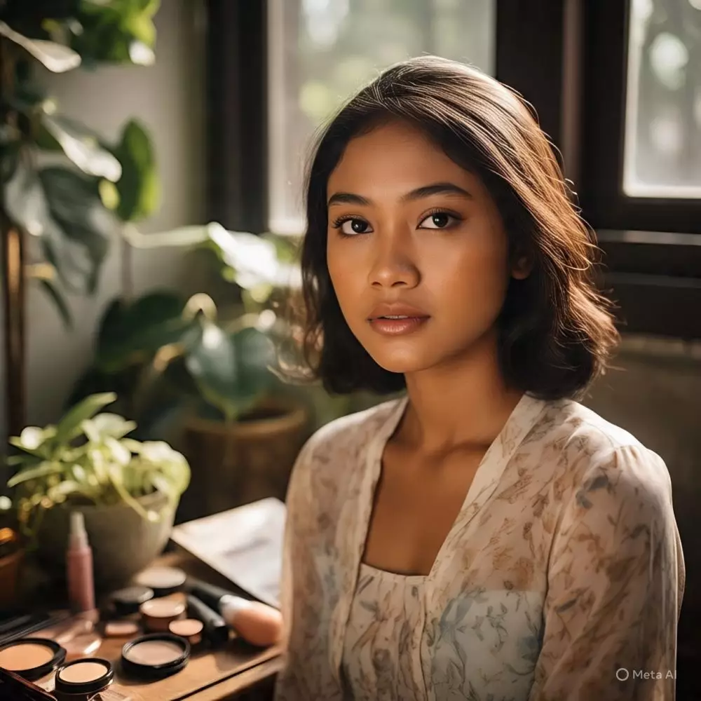 Tips makeup anti gagal untuk foto KTP © 2025 brilio.net