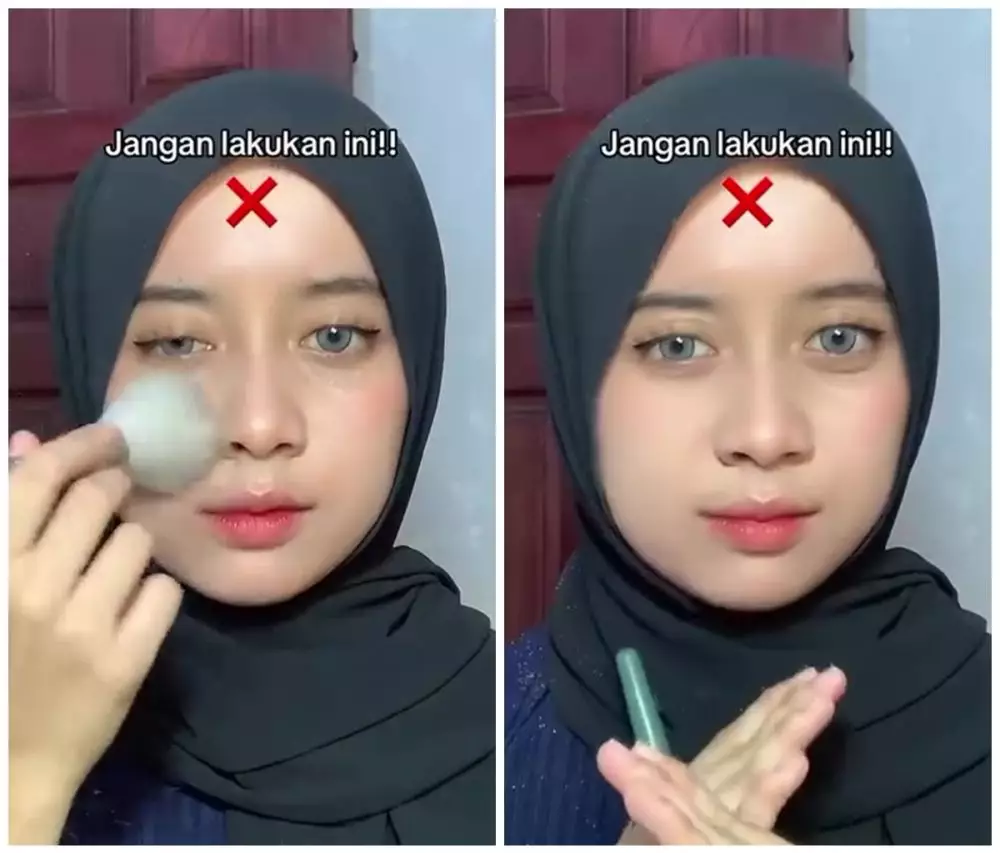 Makeup di under eye mudah nge-crack © Instagram