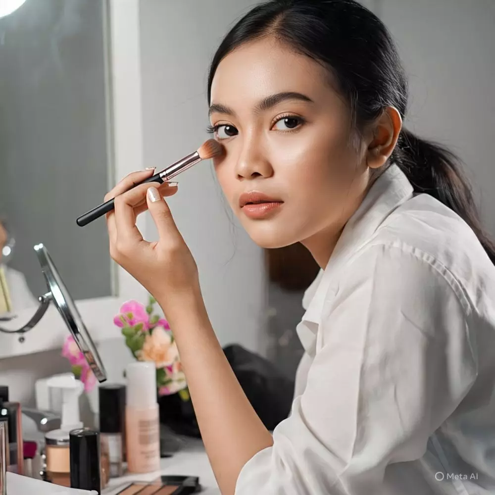 Tips makeup simpel dan tahan lama untuk pemula © 2025 brilio.net