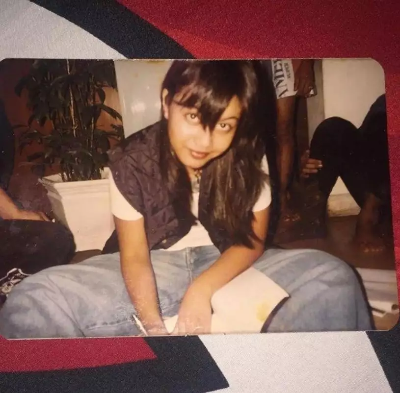 potret lawas Denada © Instagram