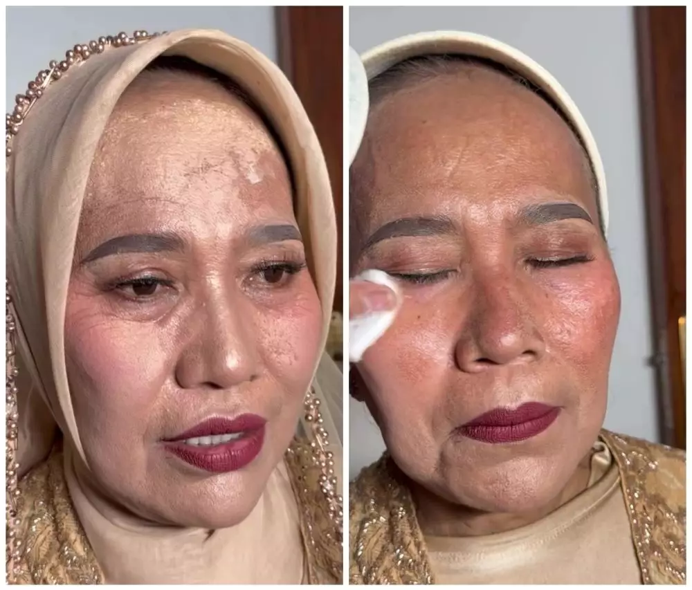 Complexion luntur dan cakey © Instagram Complexion luntur dan cakey © Instagram