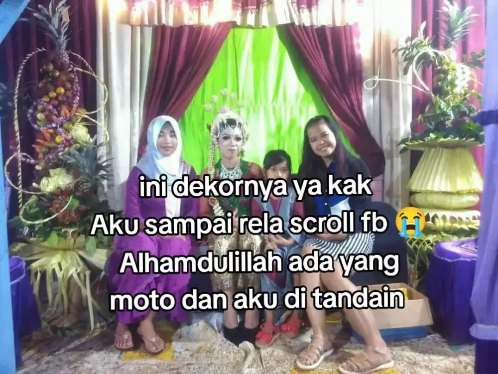 wanita curhat tak pernah cetak foto pernikahan © TikTok