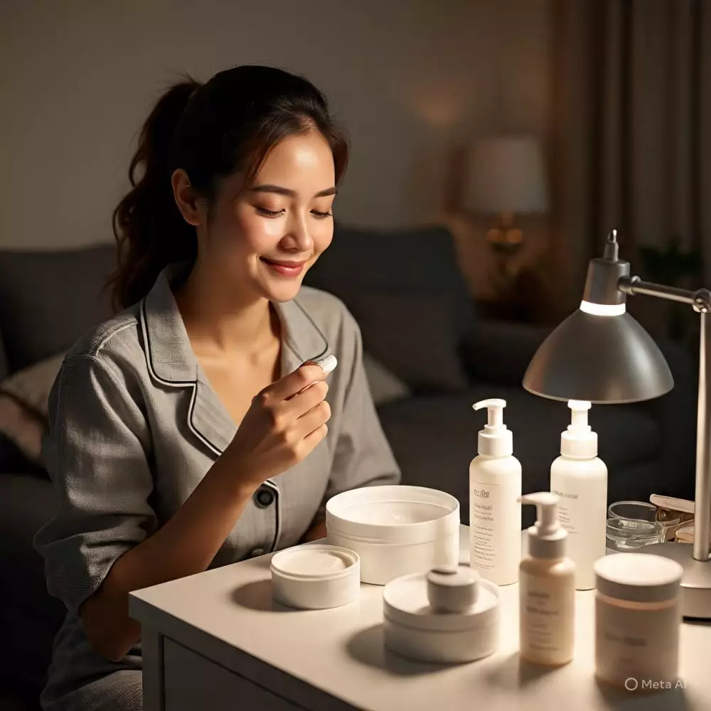 Trik skincare malam yang bikin kulit awet muda © 2025 brilio.net