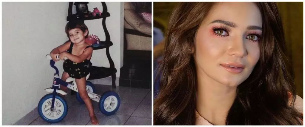 potret dulu dan kini Enzy Storia © 2022 Instagram 