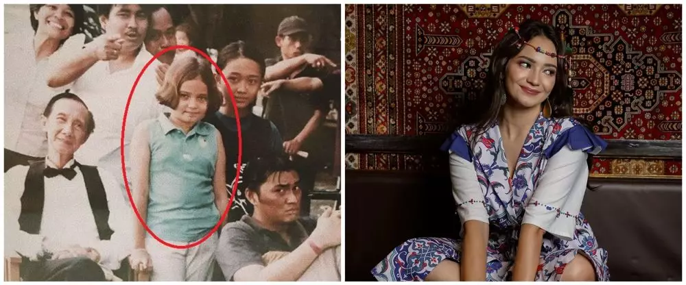 potret dulu dan kini Enzy Storia © 2022 Instagram 