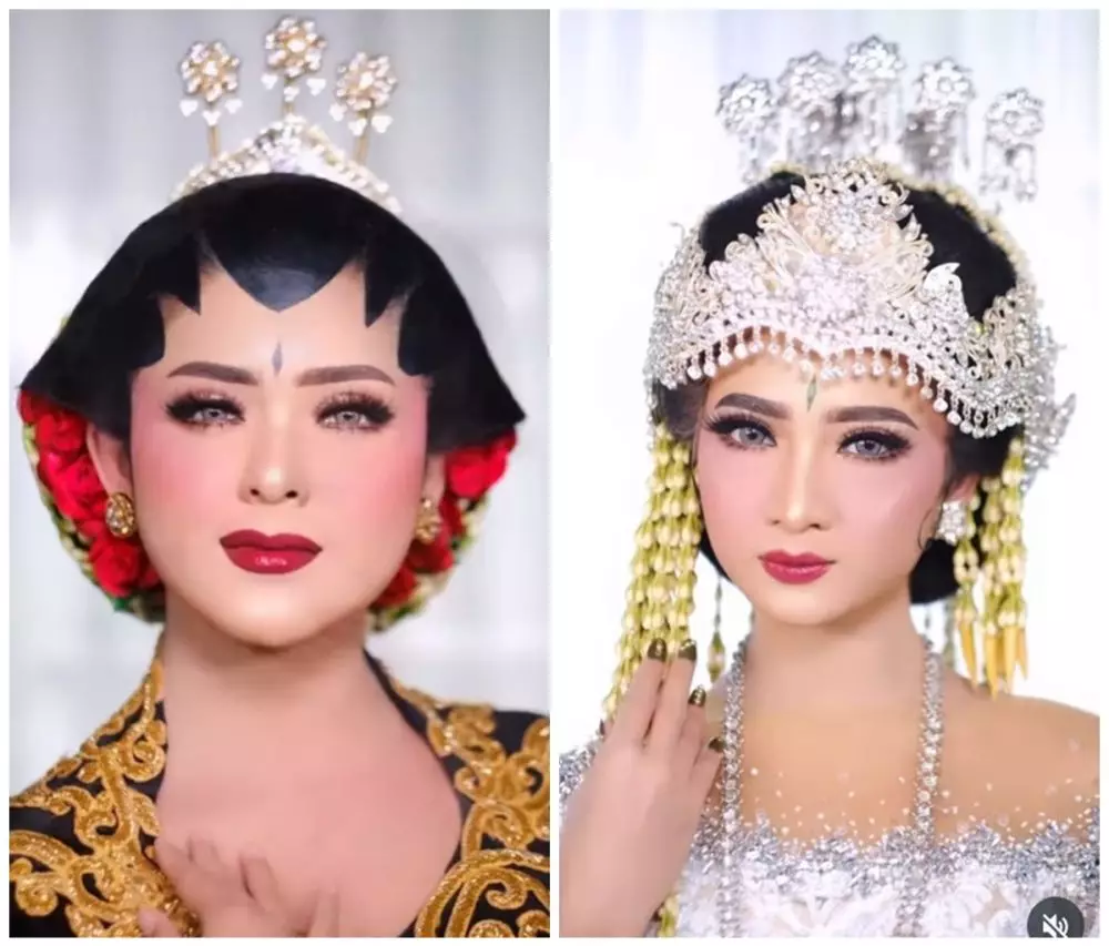 MUA ini kreasikan gambar alis © Instagram 