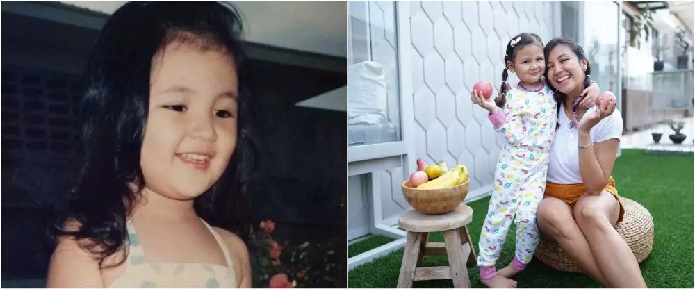 potret masa kecil vs kini ratu FTV © berbagai sumber