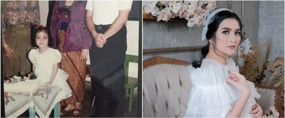 potret masa kecil vs kini ratu FTV © berbagai sumber