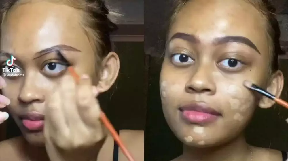 Dikira orang bule ternyata asli Indonesia © TikTok