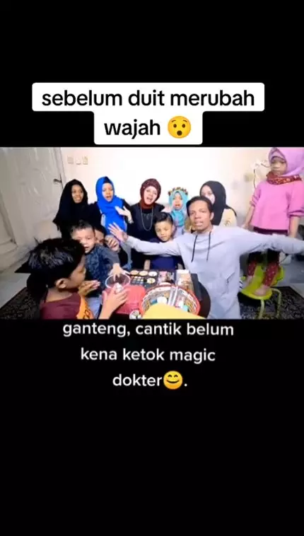 Atta sebelum glow up © TikTok